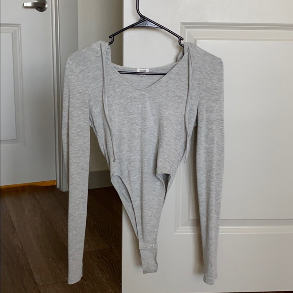 Long sleeve bodysuit hoodie!